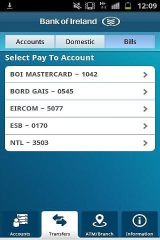 Bank of Ireland Mobile Banking截图4