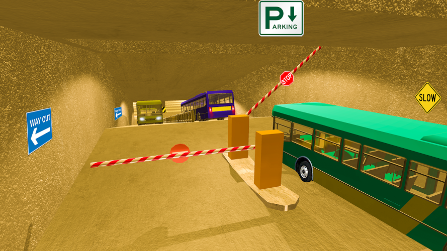 Coach Bus Parking Simulator 3D截图3