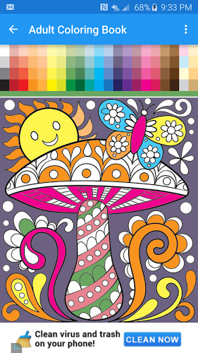 Adult Coloring Book FREE截图2