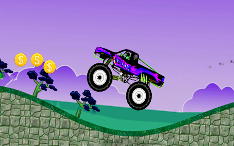 Hill Climb Car 2D截图3