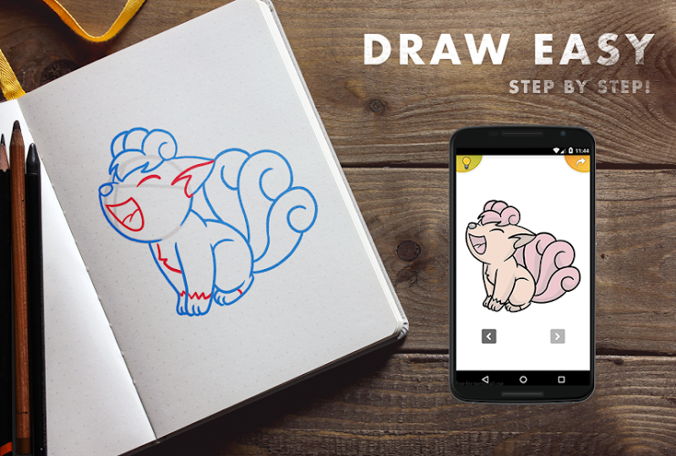 How to draw Pokemons截图1