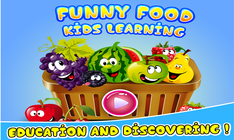 Funny Food Kids Learning Sim截图5