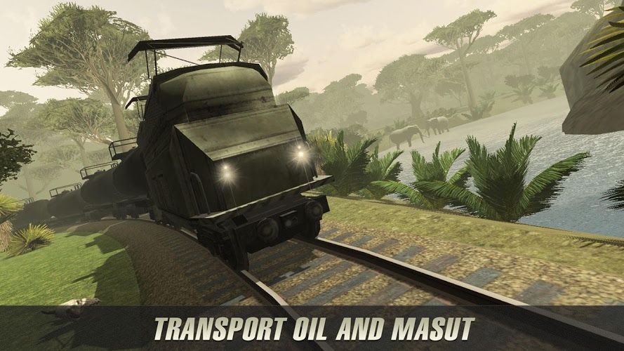 Oil Train Driving Simulator截图2