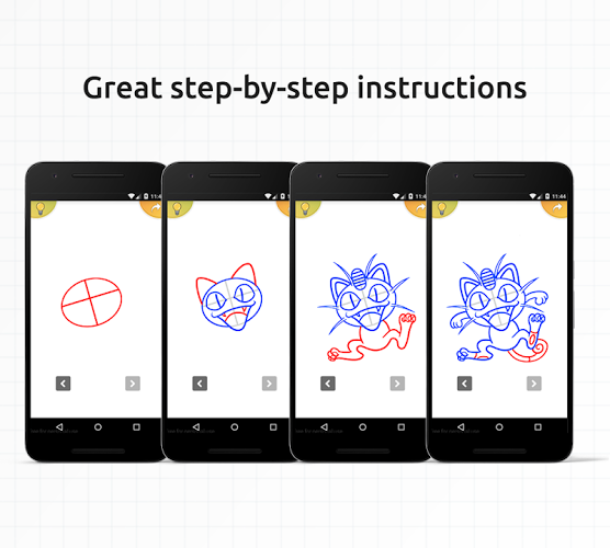 How to draw Pokemons截图5