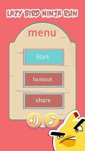 Lazy Bird ninja Crash Run Fun截图2