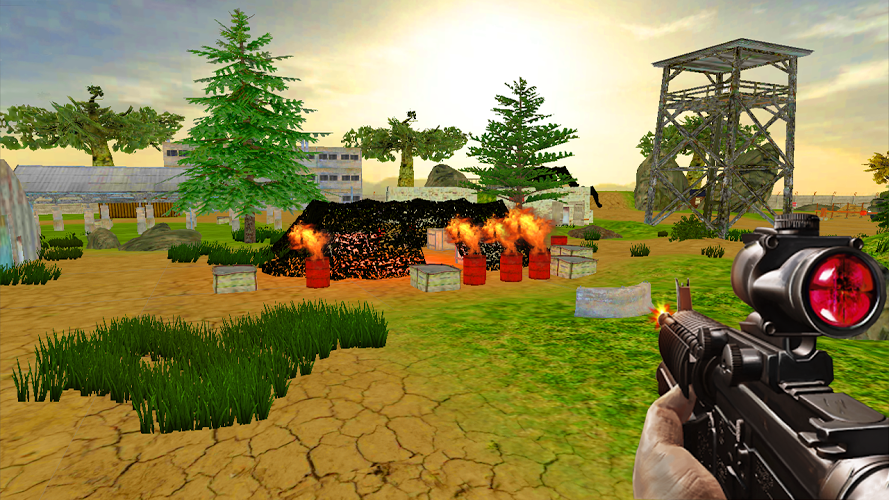 Well 3D Commando Forest War截图2