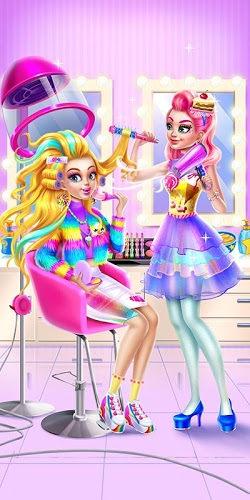 Candy Girl: Sweet Makeover Spa截图2