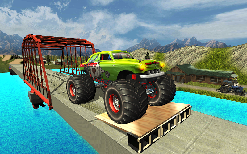 Monster Truck Hill Racing截图3