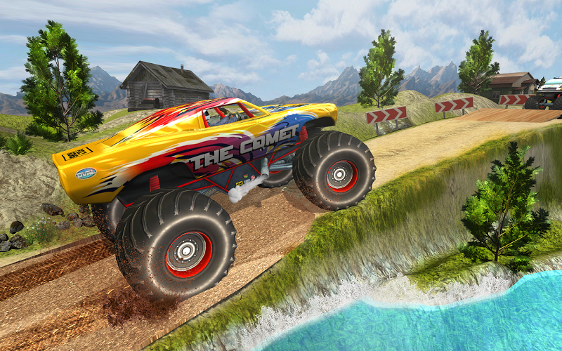 Monster Truck Hill Racing截图2