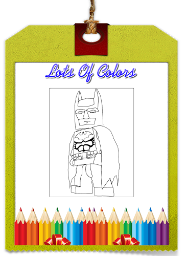 How To Color Lego Batman截图1