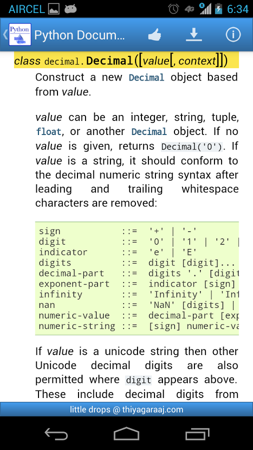 Python Documentation截图4