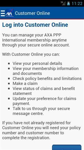 AXA PPP国际截图2