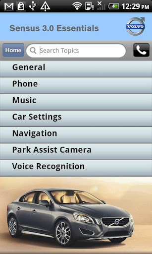 Volvo Sensus Quick Start Guide截图3