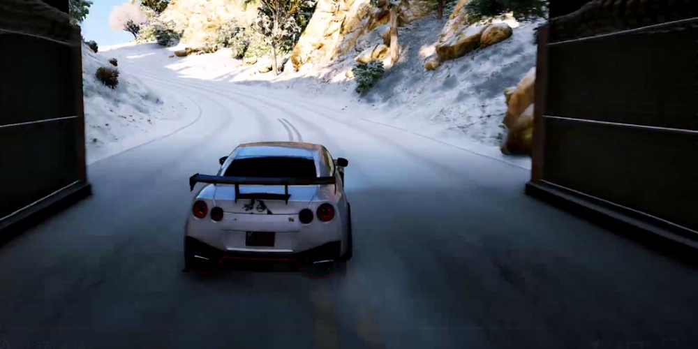 GTR Driving Nissan Winter截图5