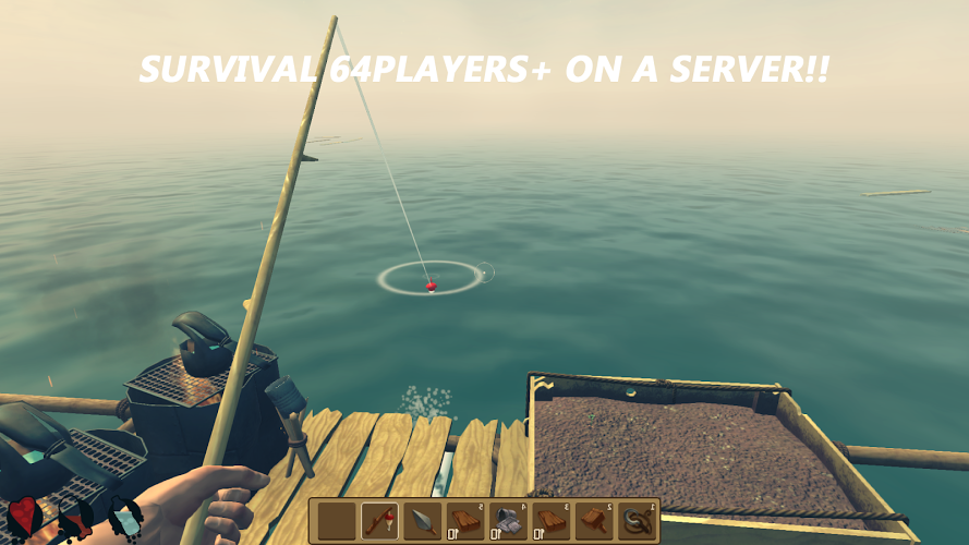 Raft Survival Multiplayer 3D截图2