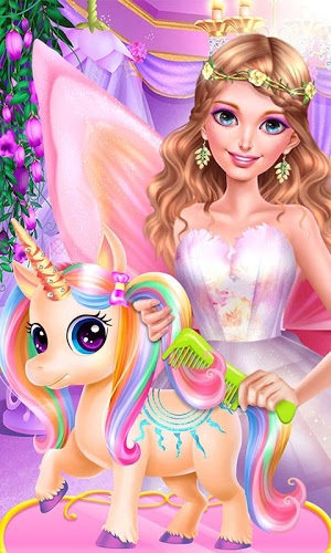 Fairy Princess Unicorn Salon截图1