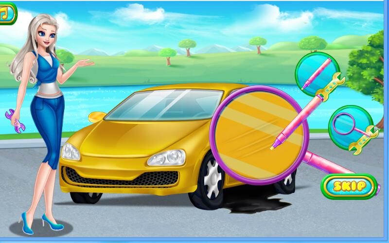 Clean Up Car - Angela girl截图5