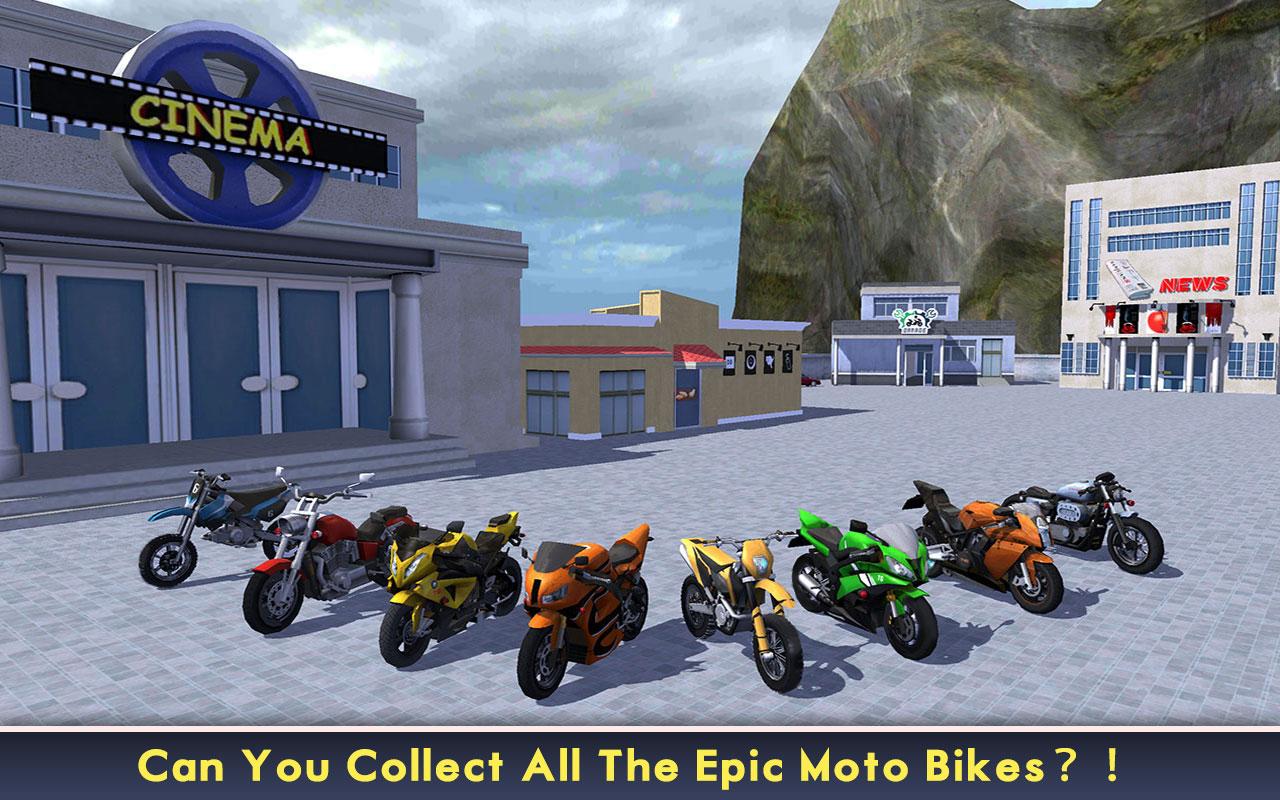 Power Racer City Moto Bike SIM截图5