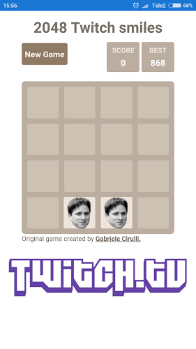 2048 Twitch smileys截图2