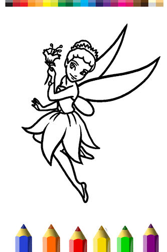 coloring book for fairies截图1