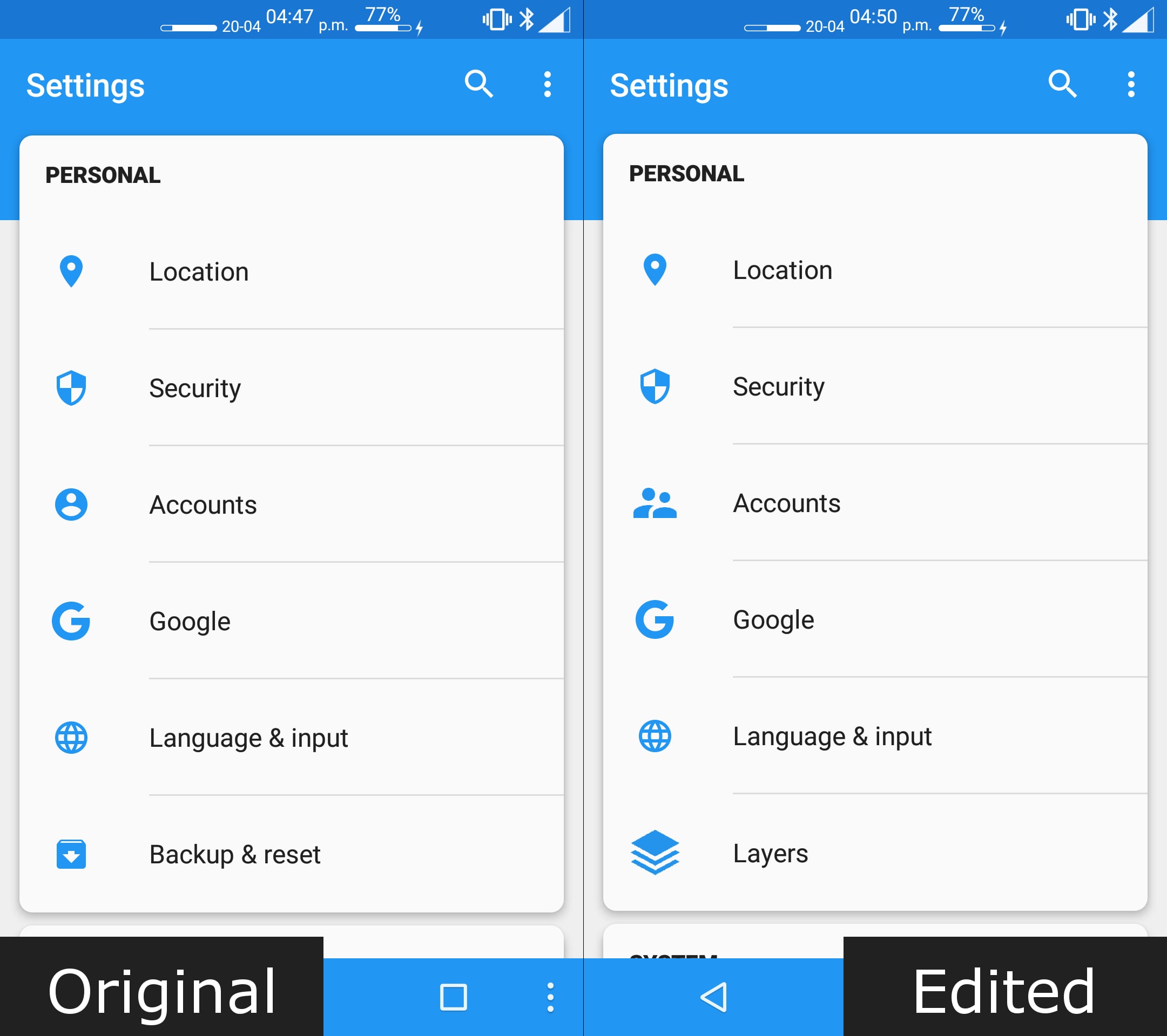 设置编辑:Settings Editor截图3