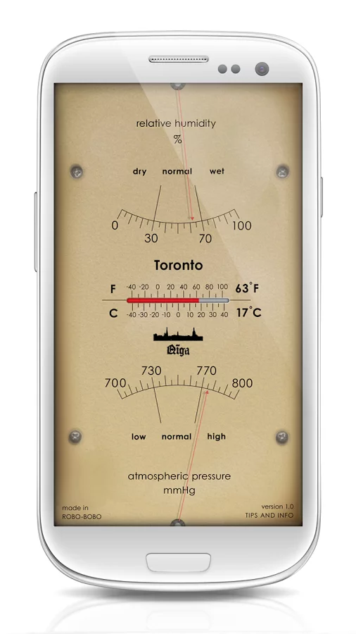 Analog Weather Station截图1