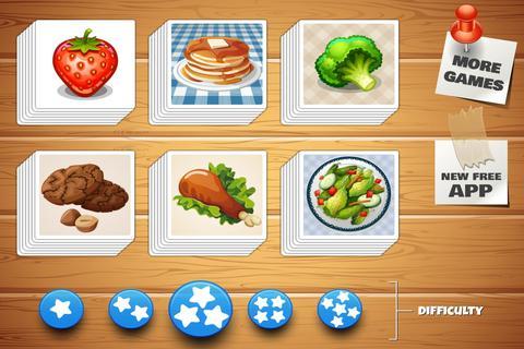 Dish Memo Game For Kids截图2