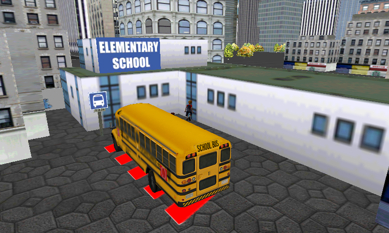 Schoolbus Driving Simulator 3D截图3