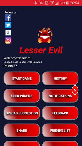 Lesser Evil截图2