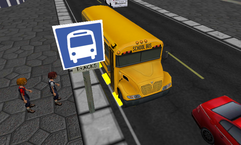 Schoolbus Driving Simulator 3D截图1