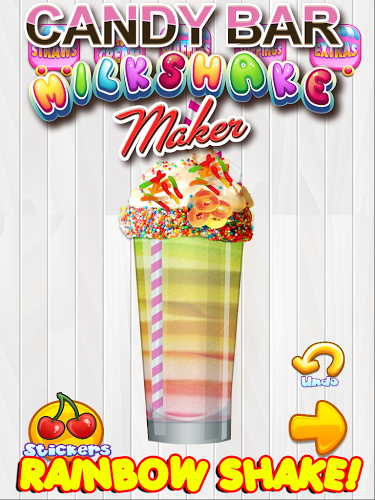 Candy Bar Milkshakes Kids FREE截图4