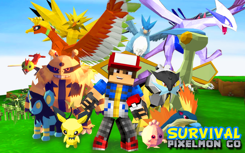Survival Pixelmon GO截图4