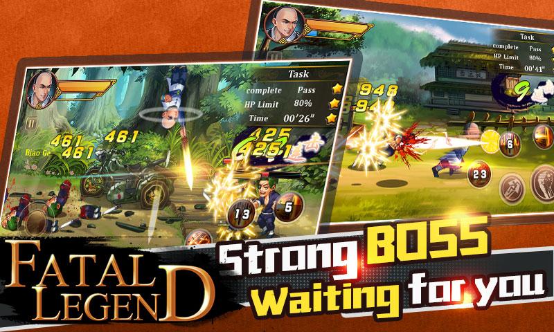 Fatal Legend:Fighting Lite截图2