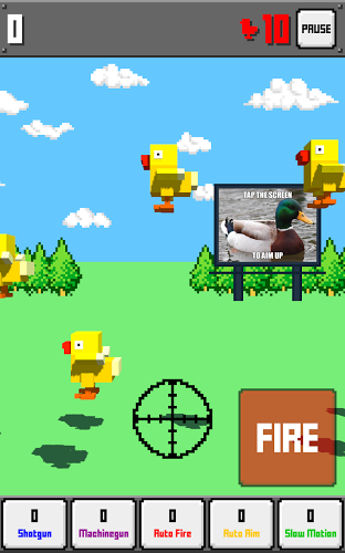 Snipy Bird - Fun Pixel Shooter截图5