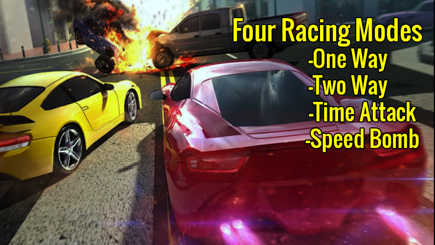 Traffic Highway Racer Speed 3D截图4