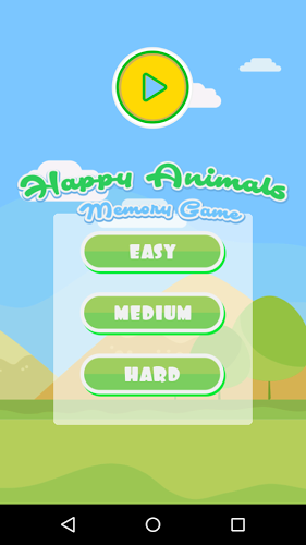 Happy Animals Memory Game截图1