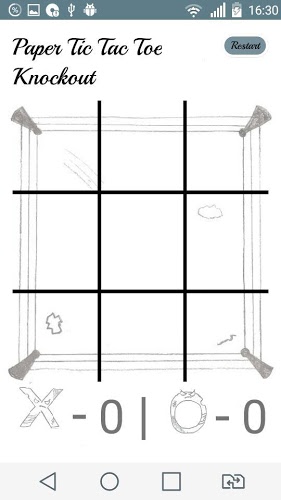 Paper Tic Tac Toe Knockout截图2