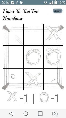 Paper Tic Tac Toe Knockout截图5