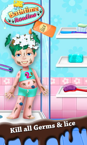 Bathtime Routine - kids game截图3