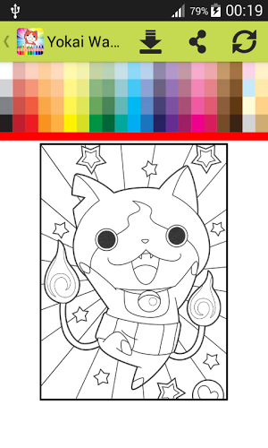 Coloring Book Yokаi截图3