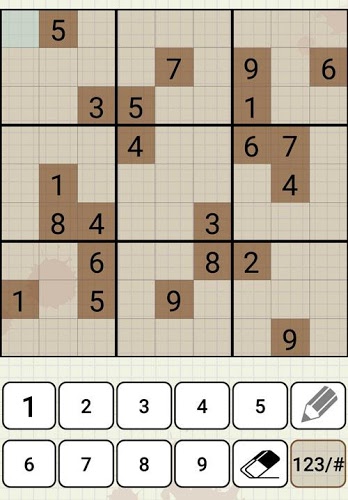 Pure Sudoku Free Puzzle Games截图1