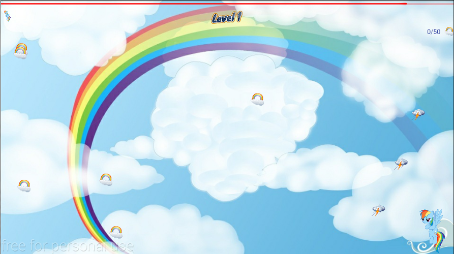 Rainbow Dash Hunting截图1