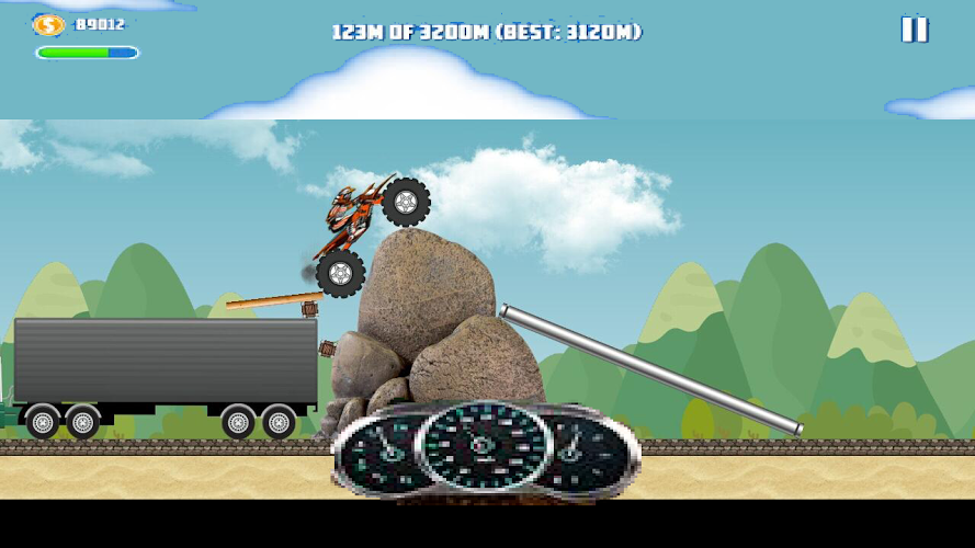 Hill Climb Race Stunt HD 2017截图2