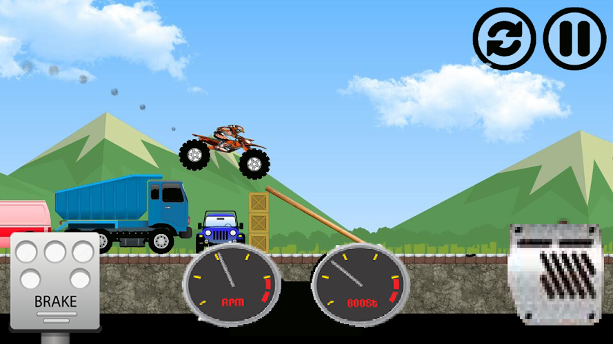 Hill Climb Race Stunt HD 2017截图3