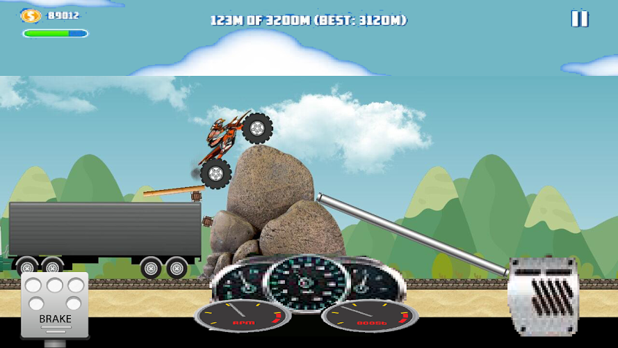 Hill Climb Race Stunt HD 2017截图4