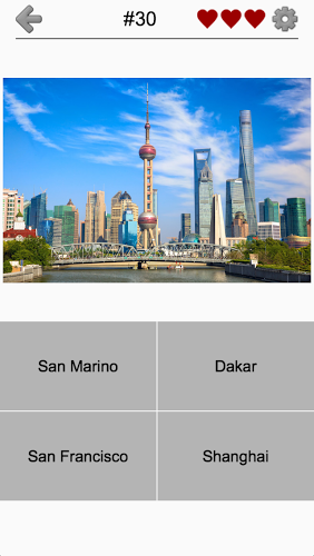 世界城市 - 小测验：用景点的照片来猜截图1