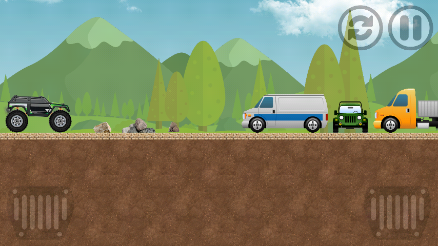 Monster Trucks Game For Kids 3截图2