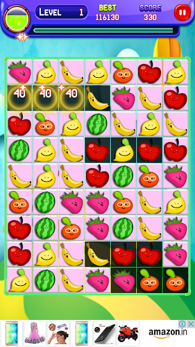 Funny Fruits Blast截图5