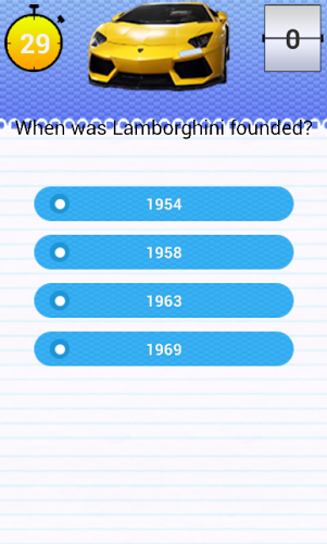 Quiz for Lamborghini Fans截图3