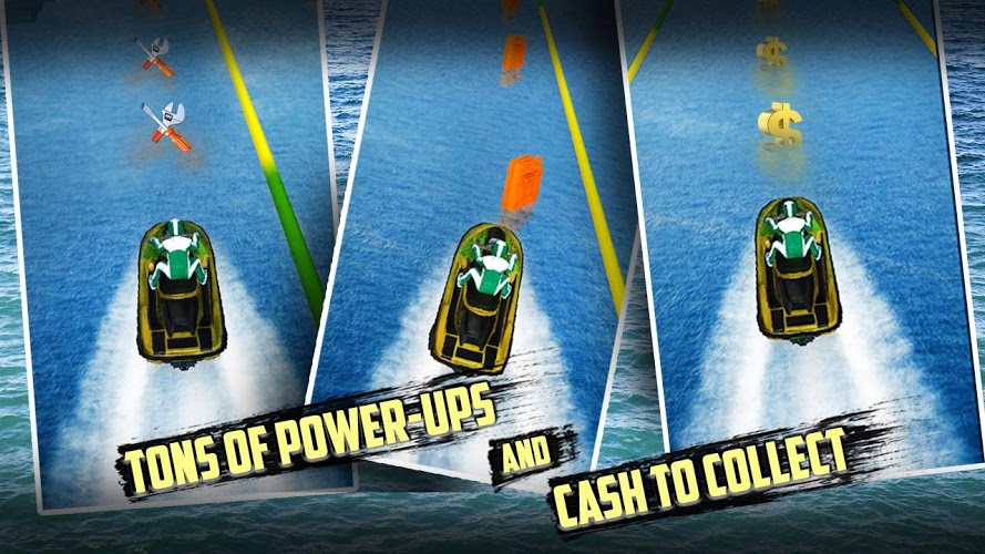 Hydro Race - Ski Boat Rider截图5